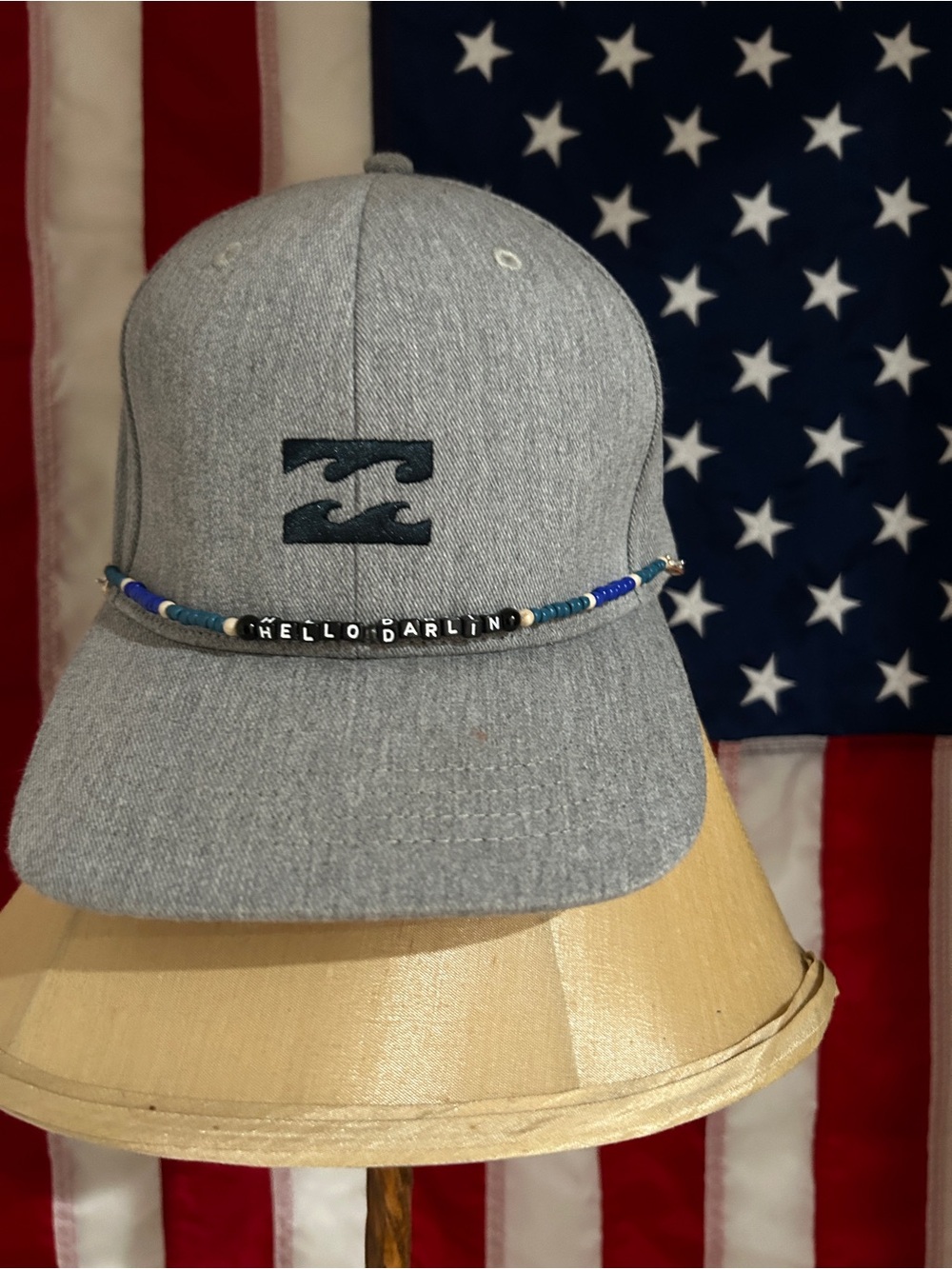 Hat chain Hello Darlin handmade brand new